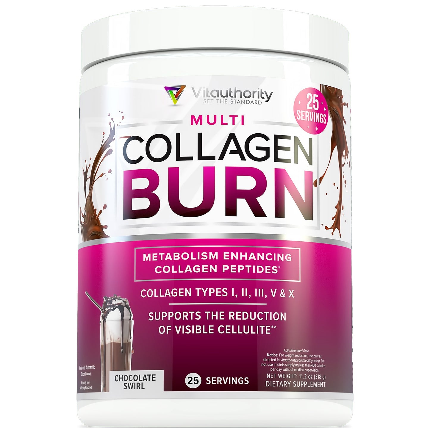 Multi Collagen Burn Powder - With SOD B Dimpless