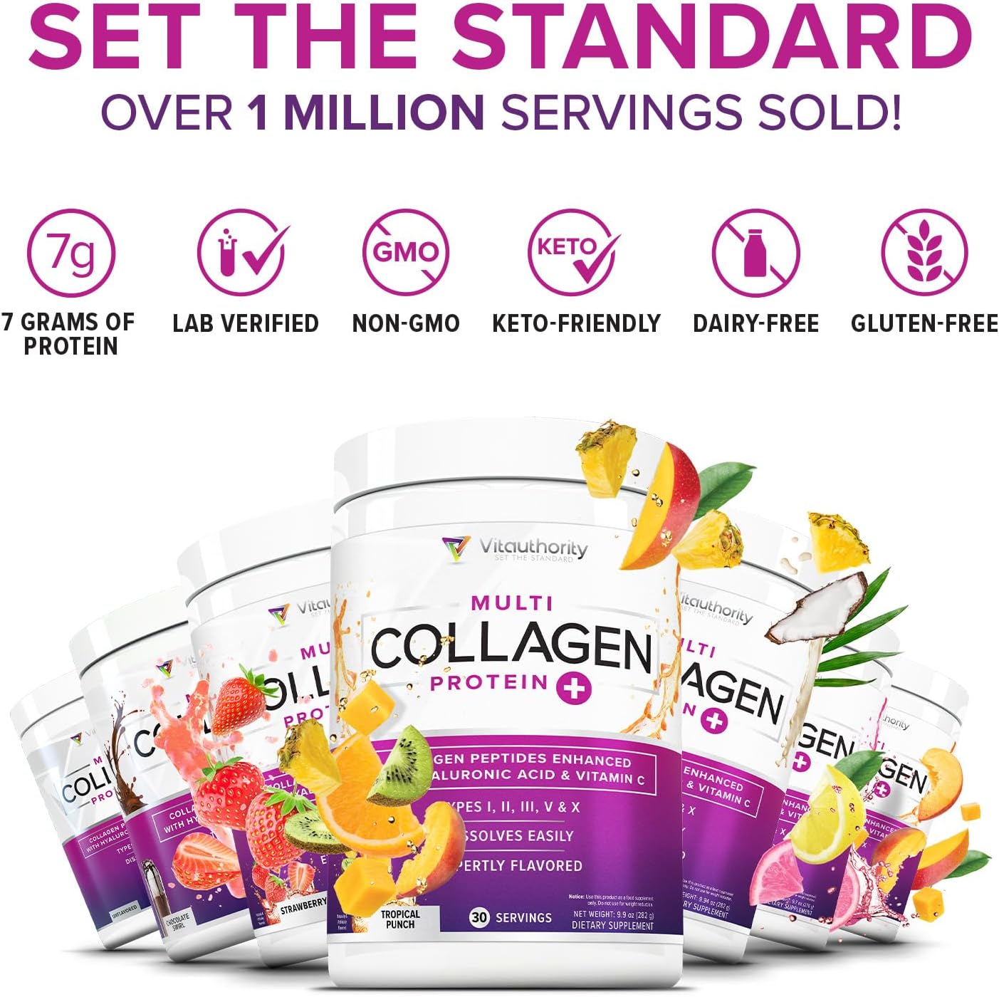 Multi Collagen Protein | Peptides Protein Powder